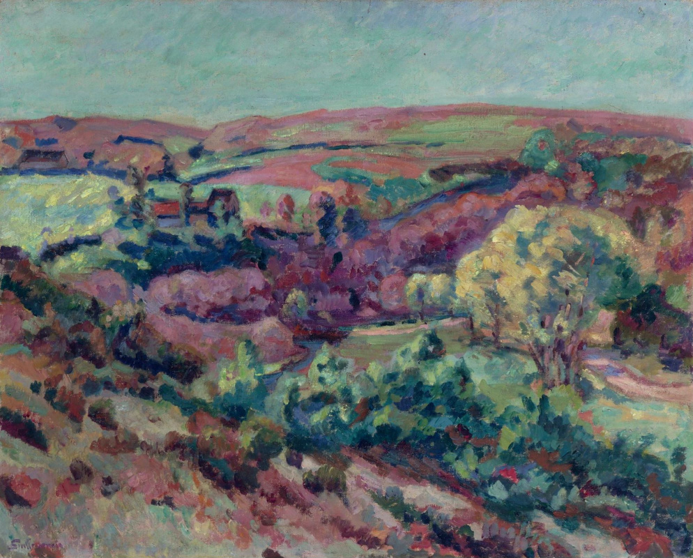 Spring landscape, 1935, 103×67 cm by Pierre Bonnard: History