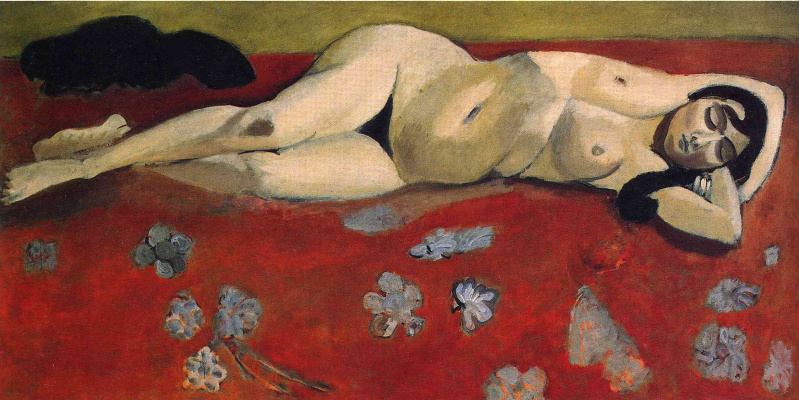 Henri Matisse. Reclining Nude woman