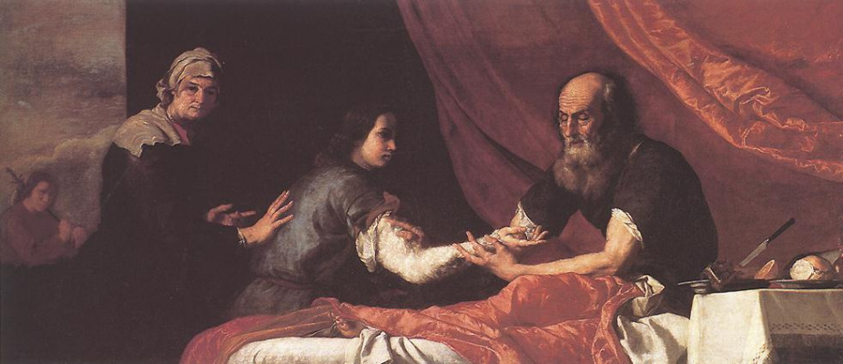 Jose de Ribera. Blessing