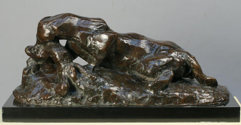 Henri Matisse. Jaguar devouring a hare (by Antoine-Louis Bari)