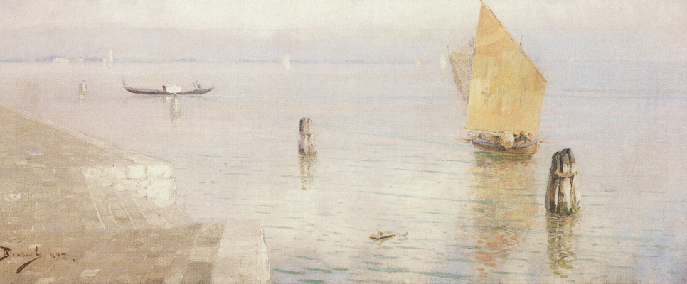 Vasily Polenov. Laguna. Venice