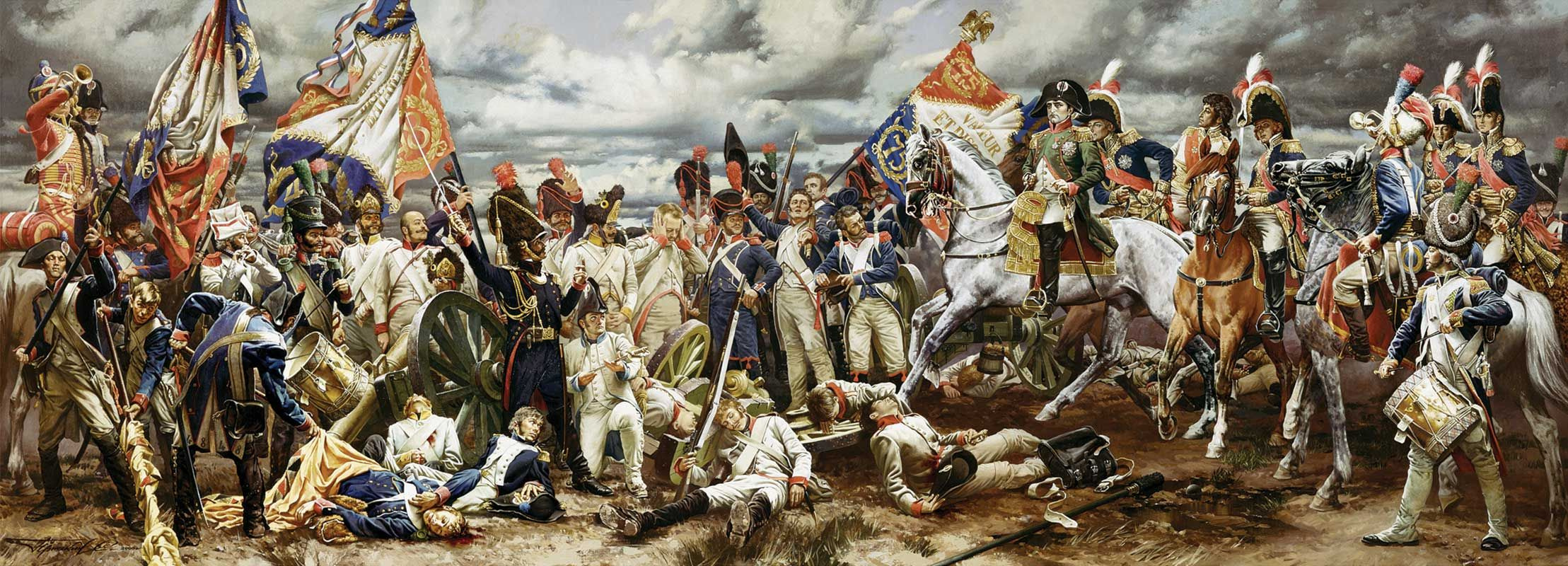 The triumph of Napoleon. Austerlitz. by Sergey Nikolayevich