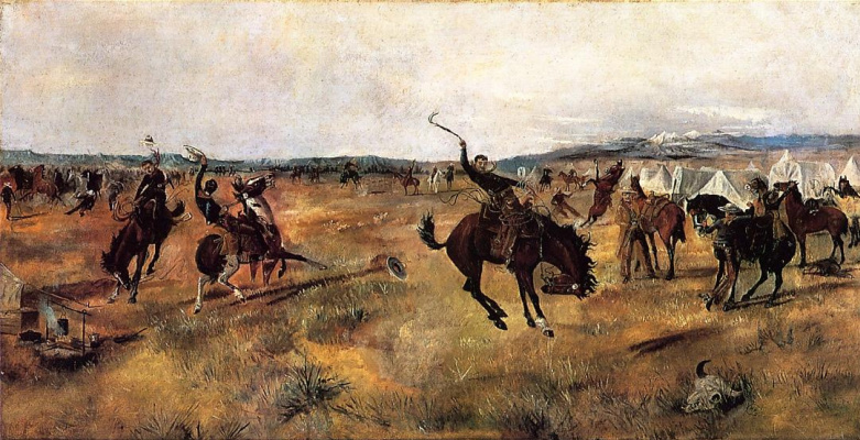 Charles Marion Russell. Battle