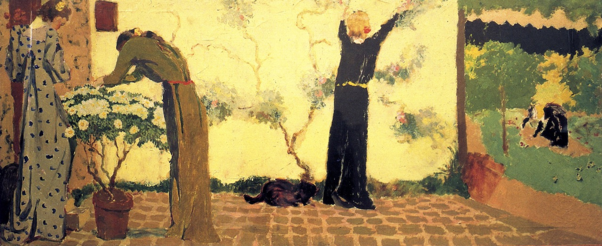 Edouard Vuillard、【Le Soir au Jardin】 Edouard Vuillard、【Le Soir au Jardin】 Edouard Vuillard