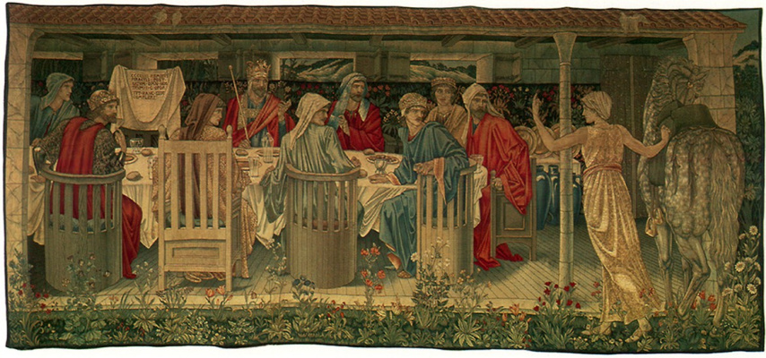 Edward Coley Burne-Jones. Knights of the Round Table