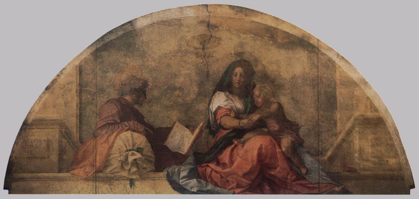 Andrea del Sarto. The Madonna and child