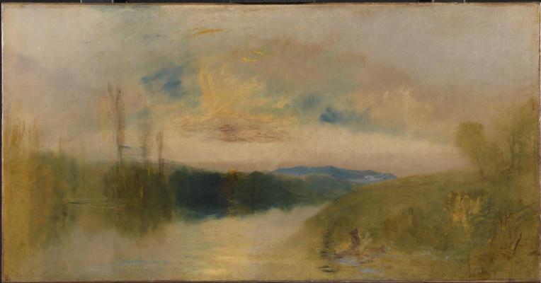 Joseph Mallord William Turner. The lake in Petworth