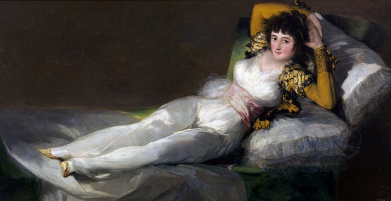 Francisco Goya. The Clothed Maja