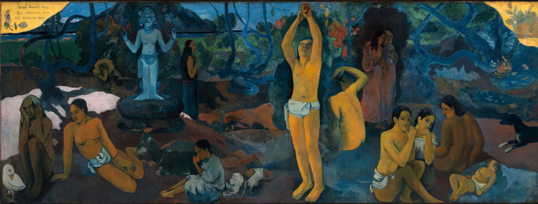 Paul Gauguin. Where do we come from? What are we? Where are we going?