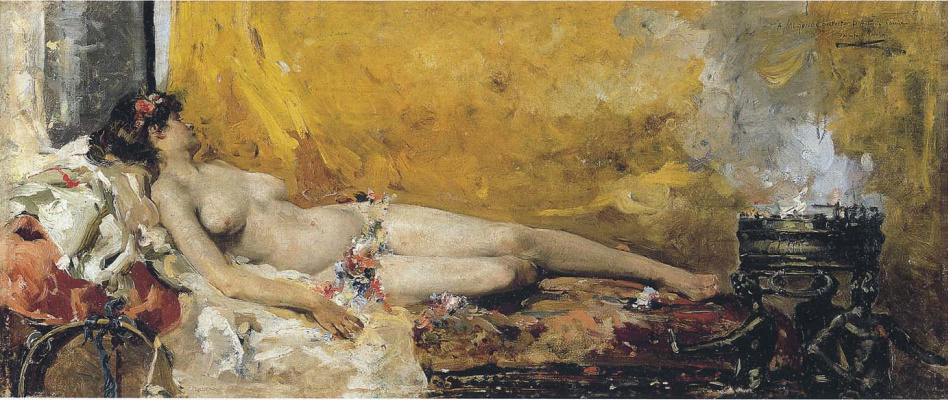 Joaquin Sorolla. Resting Bacchante