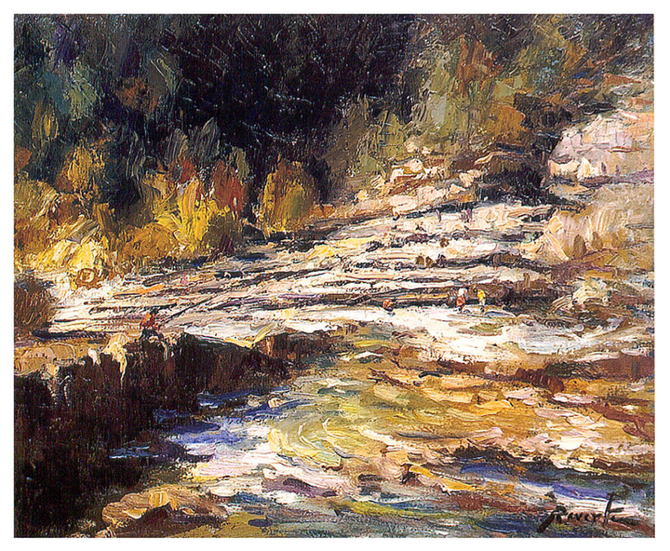 Landscape with the sun, 1909, 60×80 cm by Max Ernst: History