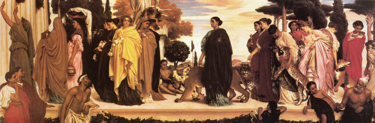 Frederic Leighton. Bride of syracuse