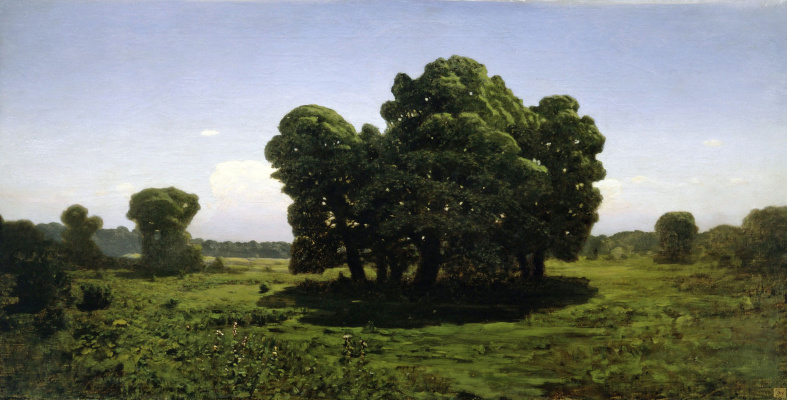 Arkhip Ivanovich Kuindzhi. Oaks