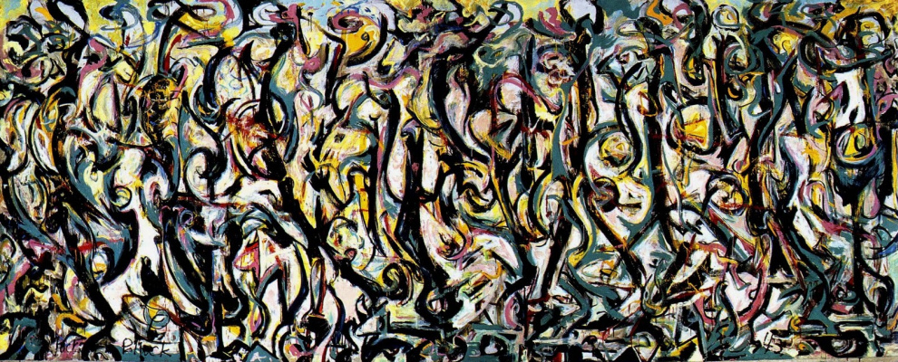 Jackson Pollock. Fresque