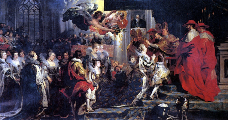 Peter Paul Rubens. The Coronation Of Marie De Medici