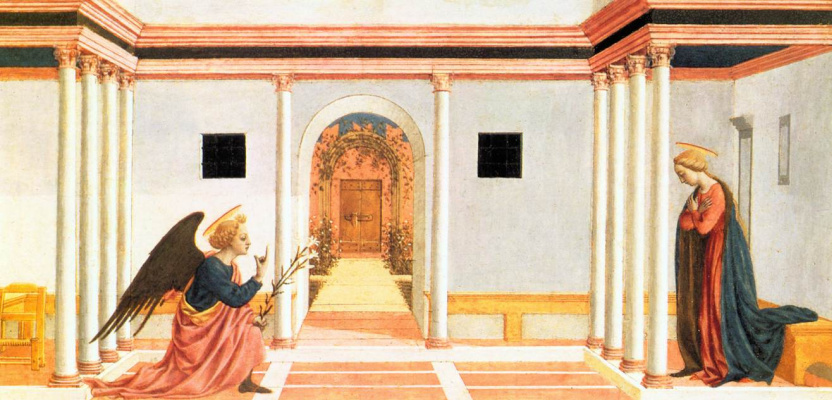 Domenico Veneziano. The Annunciation