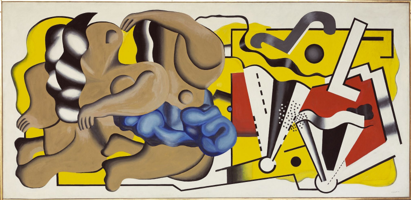 Fernand Leger. Composition I (Painted for the dining room)