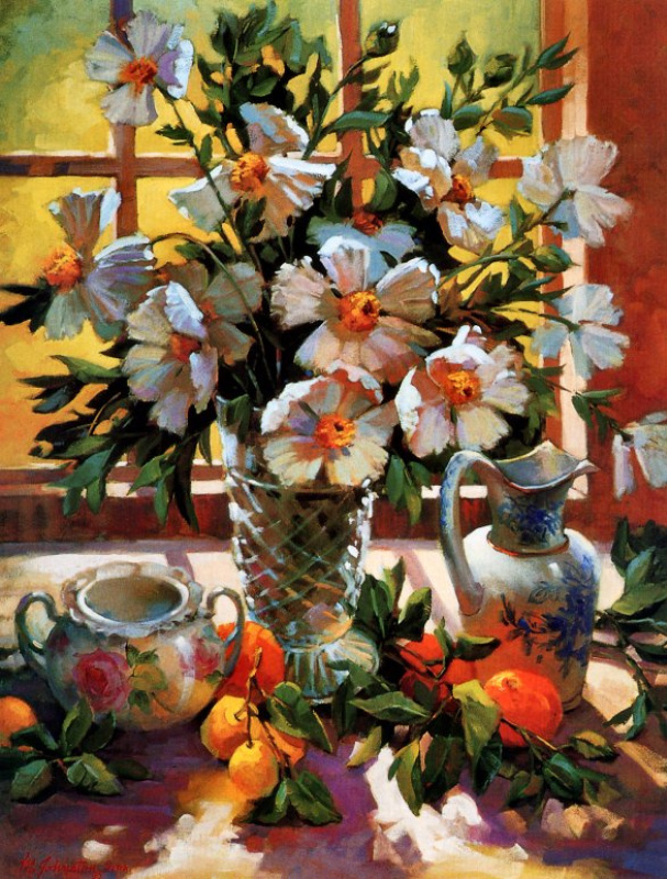 Self-portrait near the easel, 1922 by Oskar Kokoschka: History