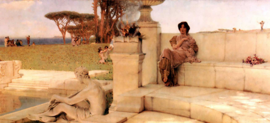 Lawrence Alma-Tadema. The Voice of Spring