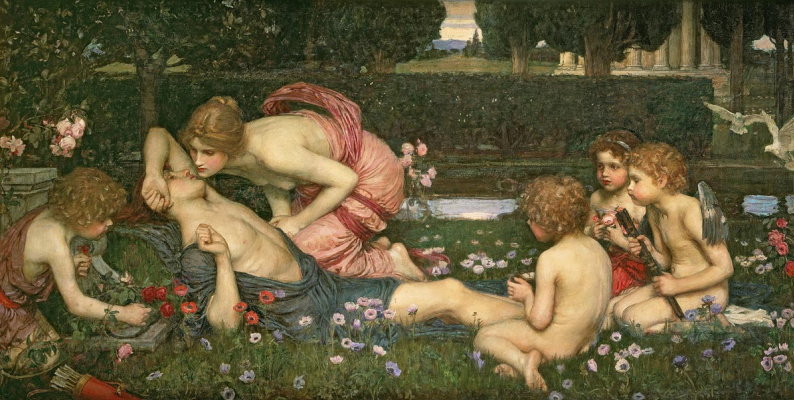 John William Waterhouse. The Awakening Of Adonis