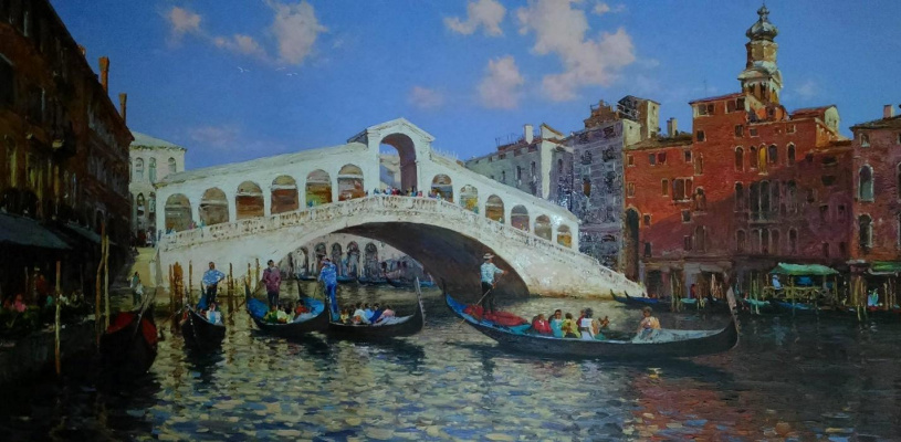 Maxim Sidorenko. The Rialto Bridge