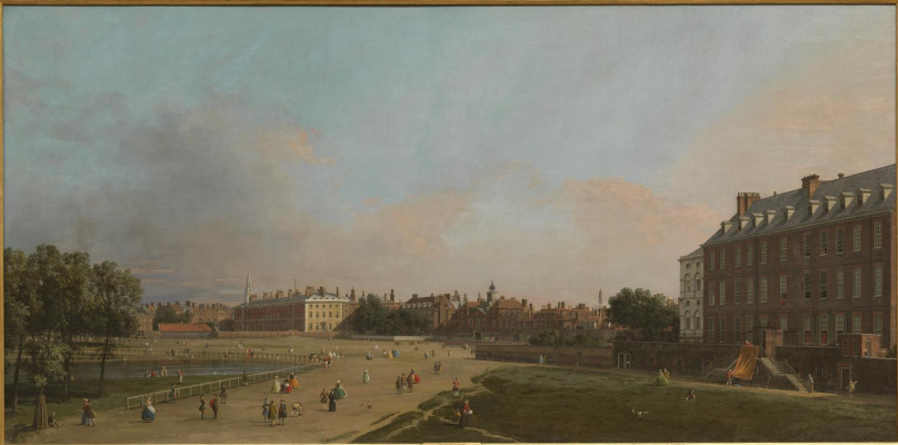 Giovanni Antonio Canal (Canaletto). London. St. James Park