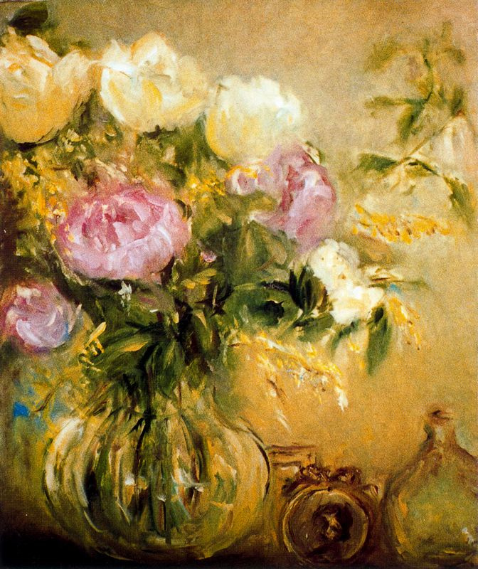 A bouquet of roses, 1900 by Pierre-Auguste Renoir: History