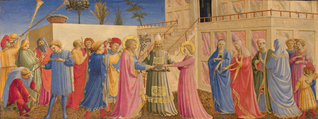 Fra Beato Angelico. Marriage of the Virgin