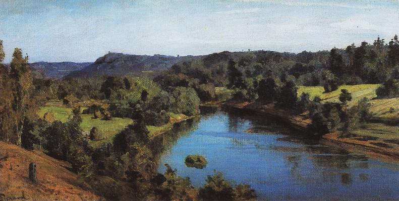 Vasily Polenov. Oyat River