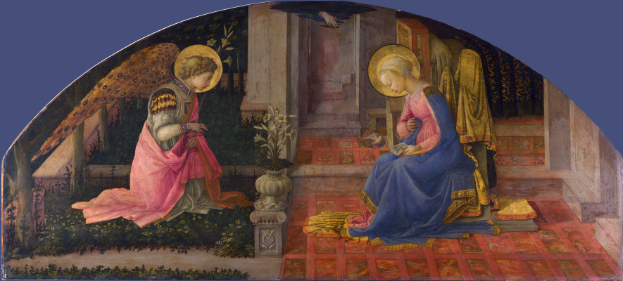 Fra Filippo Lippi. The Annunciation