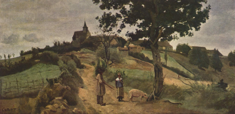 Camille Corot. Saint-Andre-en-Morvan