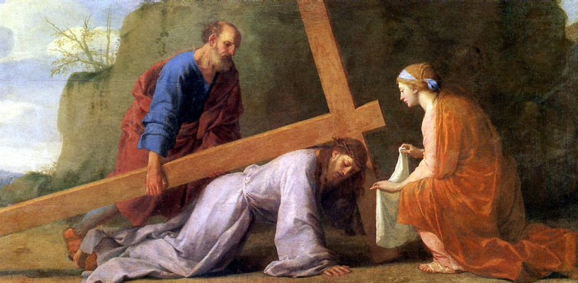 Ezstache Lesuer. The carrying of the cross