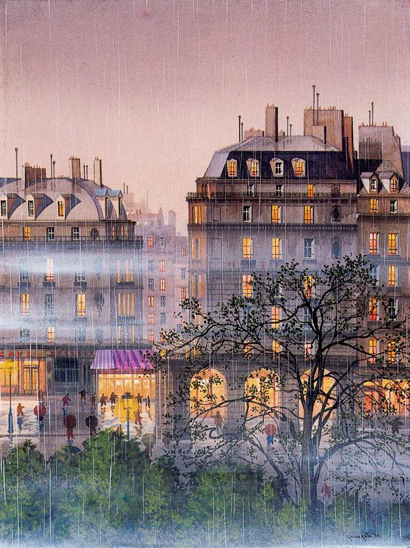 YAMAGATA 風景画 RAINY DAY II 1993 1200px-近江八景_堅田落雁-