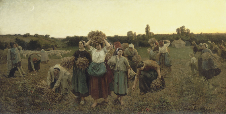 Jules Breton. Workers