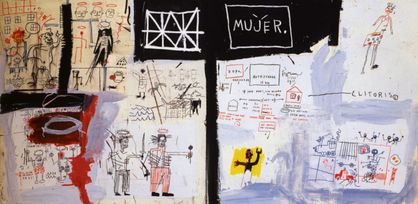 Jean-Michel Basquiat. The price of gasoline in the third world