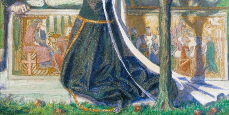 Dante Gabriel Rossetti. The Grave Of Arthur. Fragment