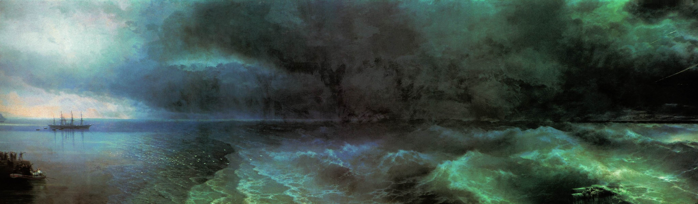 Ivan Aivazovsky. From calm to hurricane