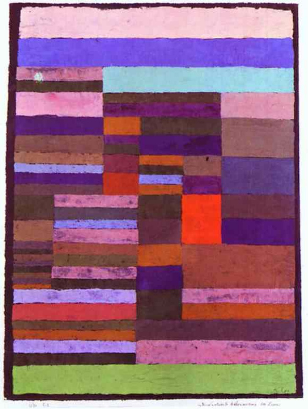 Happy island, 1965, 71×75 cm by Johannes Itten: History, Analysis
