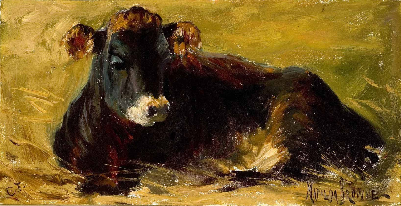 Lying cow, XX by Matilda Brown: History, Analysis & Facts | Arthive