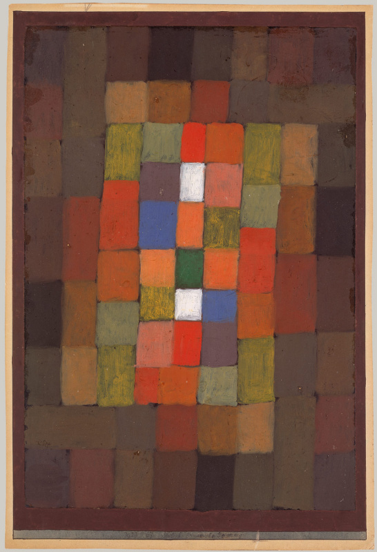 Happy island, 1965, 71×75 cm by Johannes Itten: History