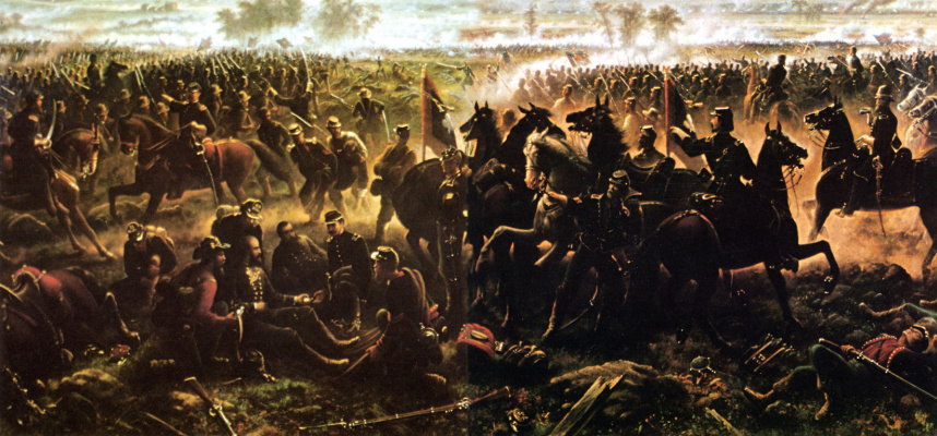 James Alexander Walker. The battle of Gettysburg