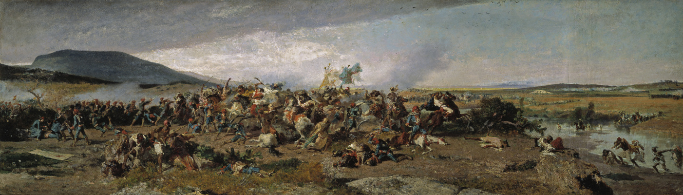 Mariano Fortuny y Marsal. Battle in the valley of wad-RAS (episode wars in Africa)