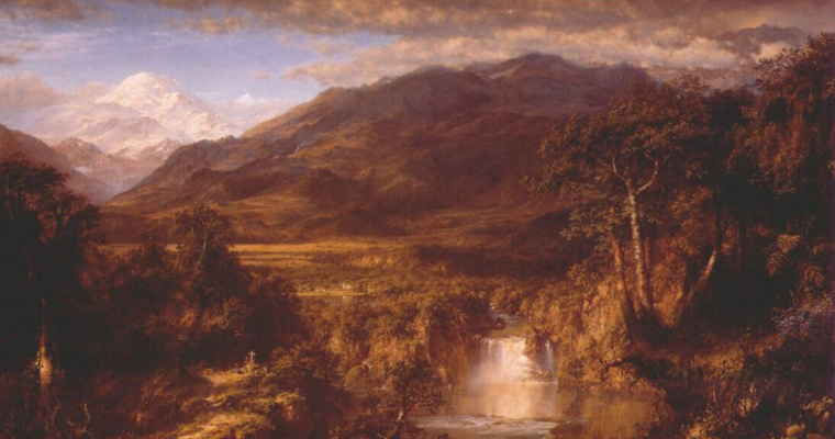 Frederick Edwin Church. Heart Of The Andes