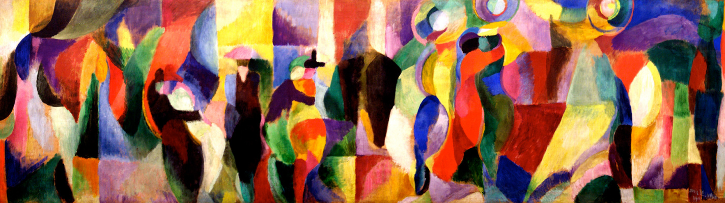 Sonia Delaunay. Dance hall Bule