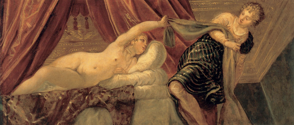 Jacopo (Robusti) Tintoretto. Joseph and Potiphar's wife