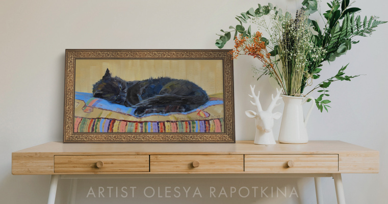 Olesya Rapotkina. Dunya on the pillow