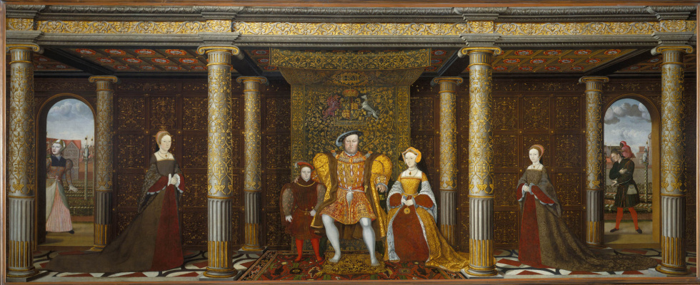 Unknown artist. Family portrait of Henry VIII
