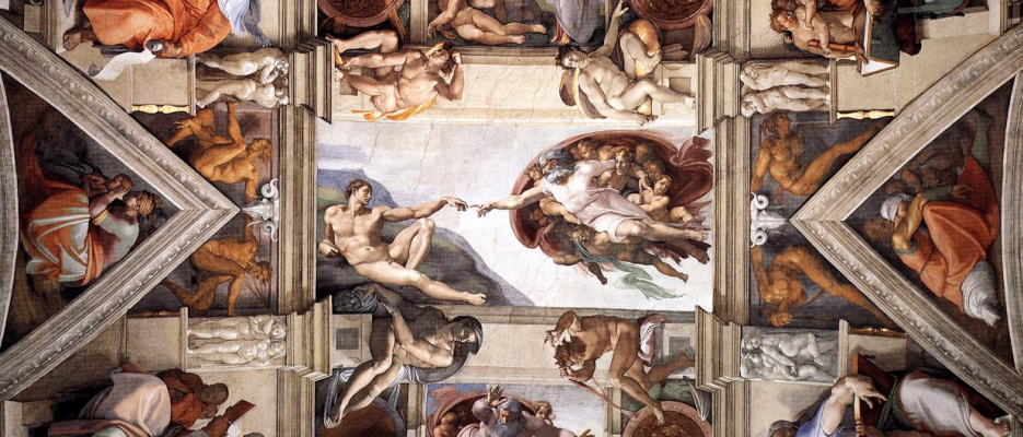 Michelangelo Buonarroti. The ceiling of the Sistine chapel