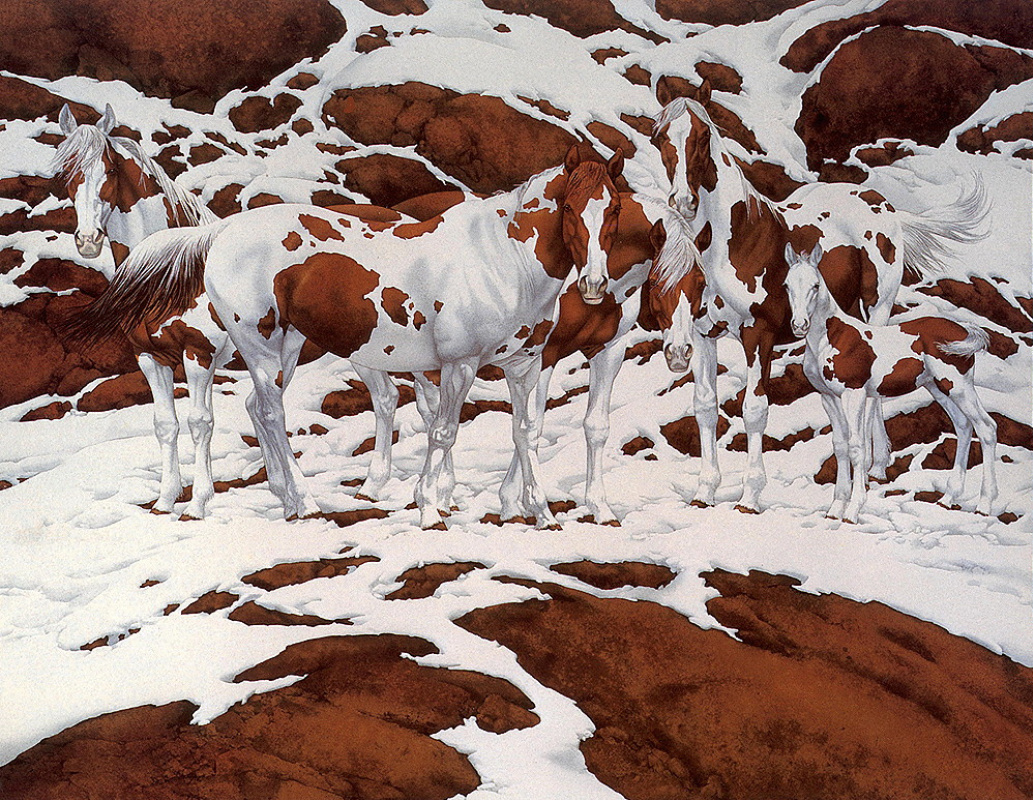Horse by Bev Doolittle: History, Analysis & Facts | Arthive