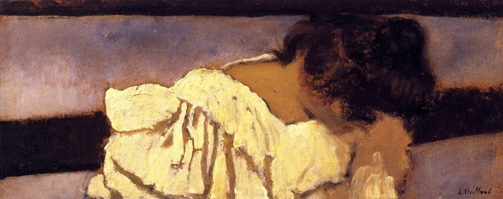 Jean Edouard Vuillard. The nape of Misia’s neck